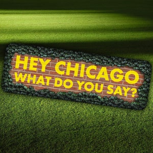 Adesivo Go Cubs Go Decalcomania in vinile impermeabile