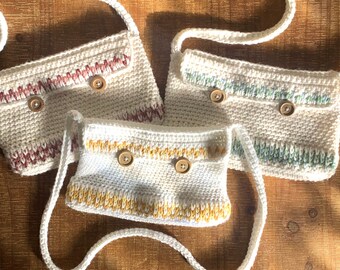 Tasche mit V-Stich