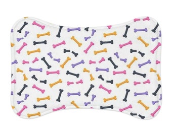 Bone Print Pet Feeding Mats