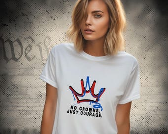 No Kings In America Shirt: Anti-Trump Protest Tee