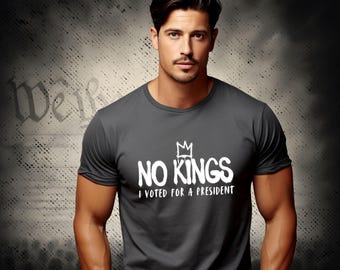 No Kings In America Shirt: Anti-Trump Protest Tee