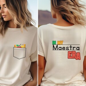 Personalized Gift, Teacher Bilingual, Maestra Bilingue, Spanish Teacher Gift, Maestra Shirt, Maestra Gift, Spanish Shirt,Spanish Teacher Tee