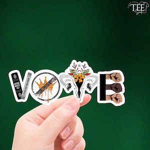 Anti Trump Sticker, Protest Decal, Political Democracy Liberal Stickers, Political Gift, Resist Trump,  No Kings, waterproof, vinyl sticker