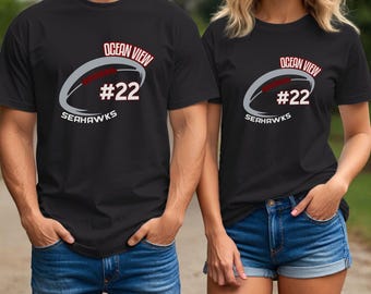 Custom Football Team Shirt: Personalized Mascot School Spirit Tee