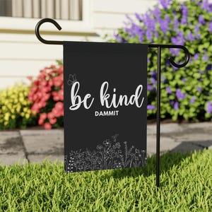 Kindness Garden Flag, Social Activist Flag, Democrat Garden Flag, Spring Garden Flag, Anti Trump, Anti MAGA Progressive Flag,Peace Sign Yard