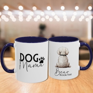Custom Pet Mug Name Breed Custom Dog Mug Dog Coffee Cup Personalized Pet Mugs Dog Mom Mug Personalized Dad Mug New Dog Mug
