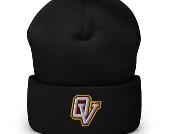 Custom Logo Embroidered Beanie: Personalized Cuffed Winter Hat