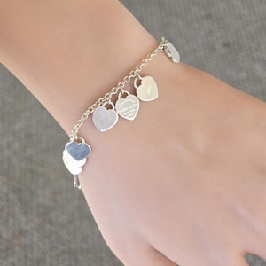 Tiffanys and co multi heart bracelet - Etsy 日本