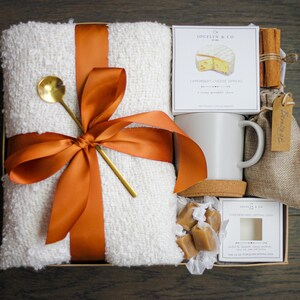 Hygge Gift With Blanket, Care Package , Birthday Gift Idea, Corporate ...