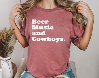 Cowboy Tee, Country Concert Tee, Oversized Graphic Tee, Cute Country Shirts, Vintage Shirt, Funny Country T-Shirt, Gift for Her Shirt