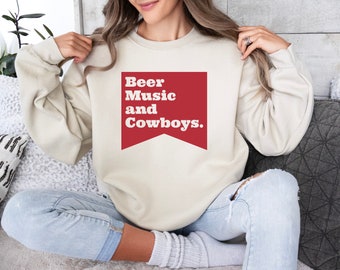 Western Sweatshirt, Vintage Inspired Crewneck, Western Graphic, Cowboy Sweatshirt, Vintage Sweatshirt, Shirt, Country Music, Howdy Cowboy