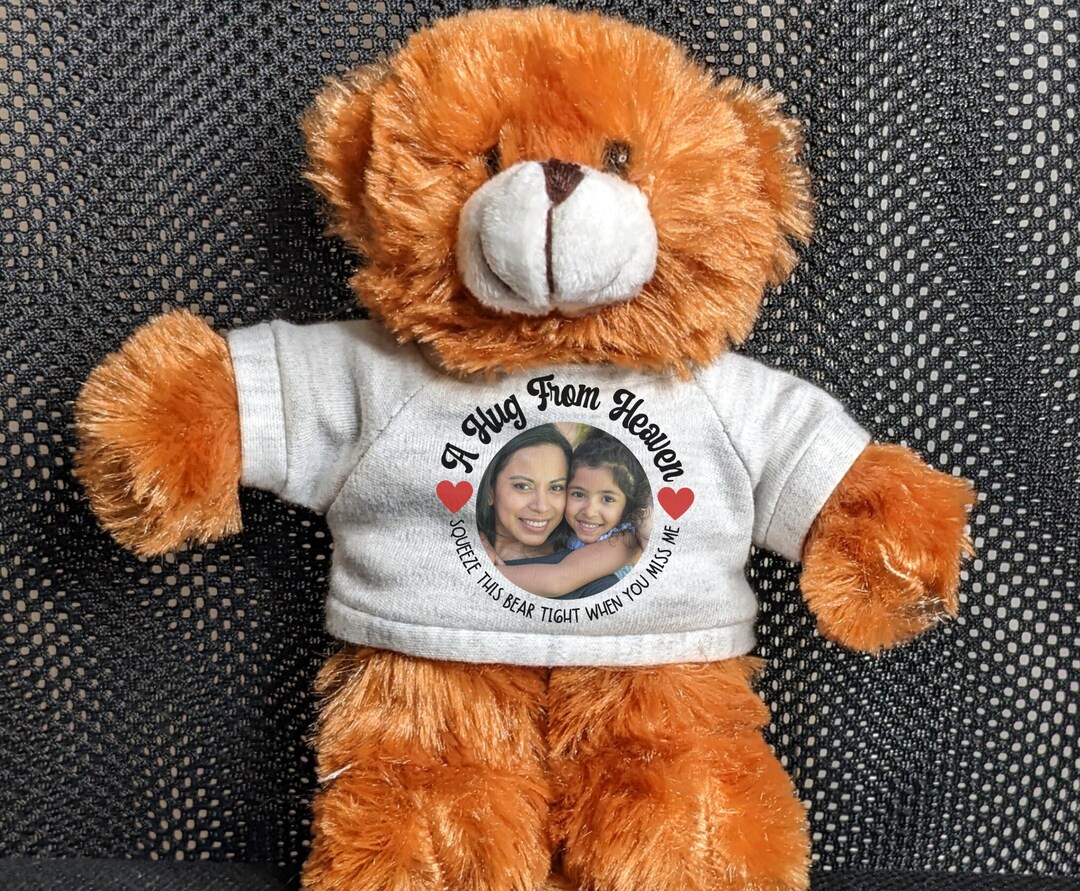Memory Bear, Sympathy Bear, Loss Of Loved One, Sympathy Gift, Memory...