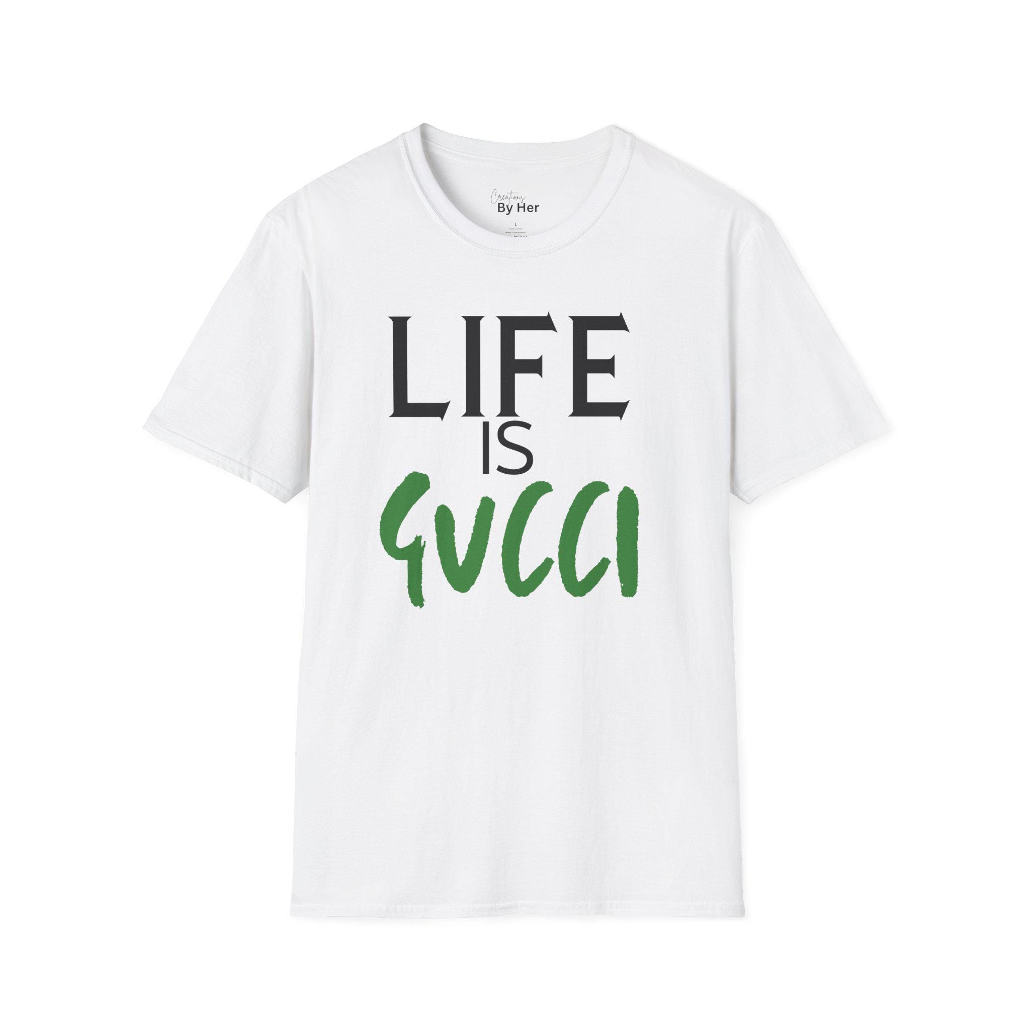 GUCCI LIFE IS GUCCI スカルプリント Tシャツ Gucci/グッチ｜プリント Tシャツ