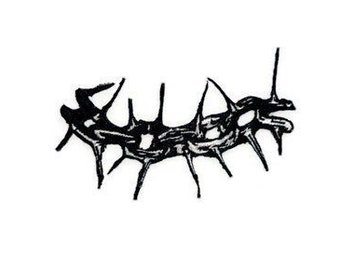 Barbed Wire Embroidery Patch iron-on