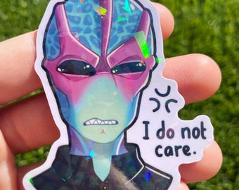 Harry Vanderspiegle Holographic Vinyl Sticker