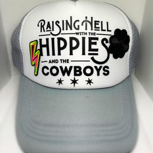 Raising Hell trucker hat