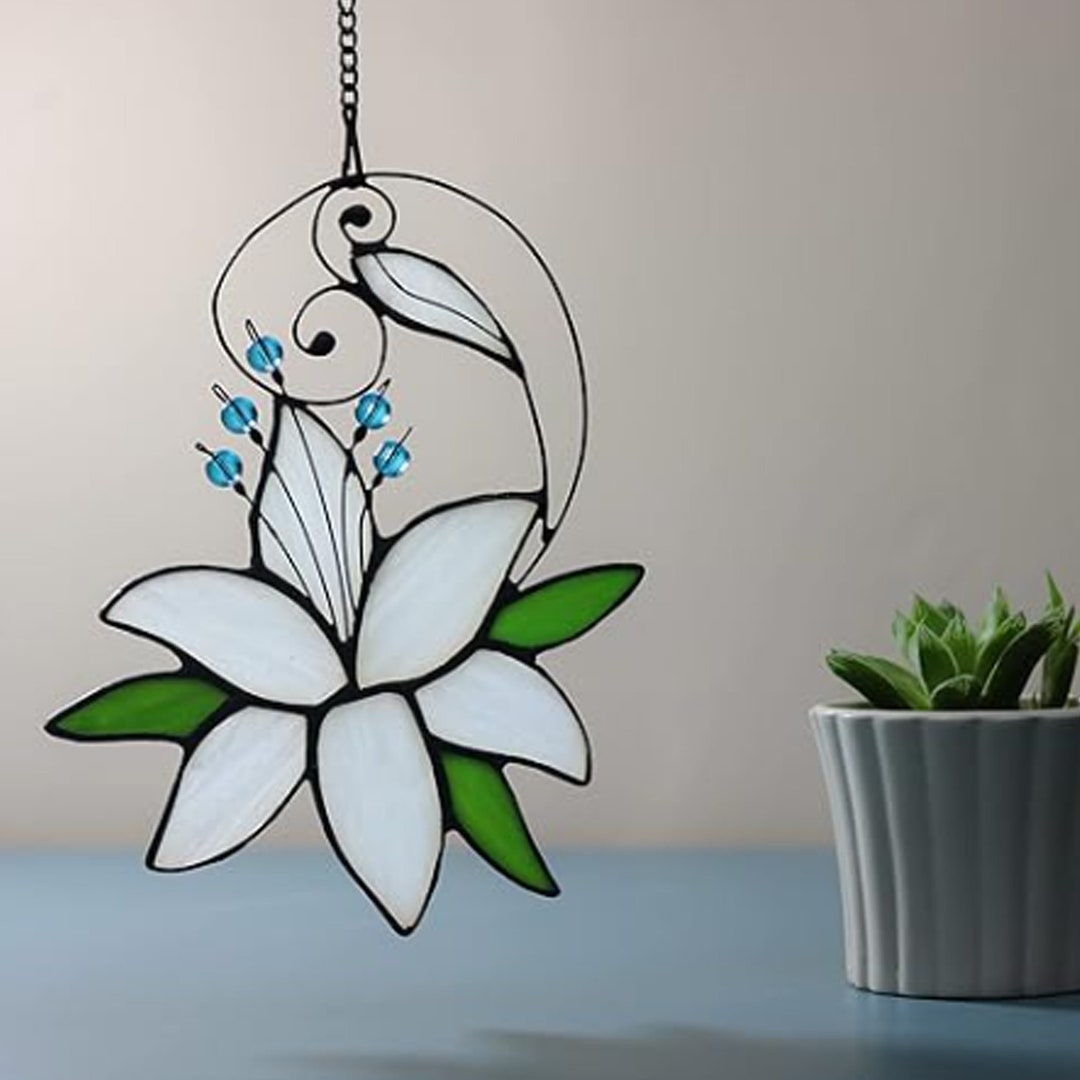 Lily Flower Gift for Women Birthday, Love Gift for Mothers Day