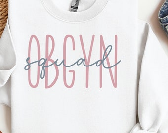 Camiseta del equipo de obstetricia y ginecología, sudadera de enfermera obstetra y ginecóloga, sudadera con capucha de técnico obstetra, enfermera obstetra y ginecóloga, camiseta de ginecólogo, regalos de obstetricia y ginecología, camiseta de obstetricia, regalo de compañero de trabajo