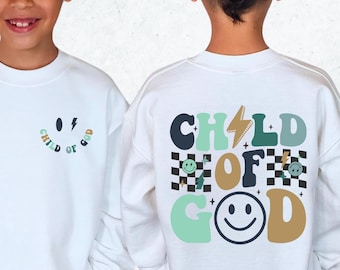 Child Of God Shirt, Kids Jesus Sweatshirt, Bible Verse Hoodie, Funny Kids Christian T-shirt, Kid Religious Tee, God Lover, Toddler Church