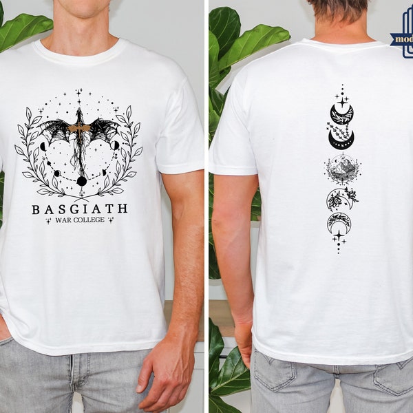 Fourth Wing Shirt, Basgiath War College T-shirt, The Empyrean Series, Dragon Rider Shirt, Basgiath War College Gift, Bookish Dragon Rider