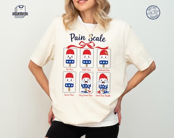 Funny Independence Day Nurse Tshirt, Pain Scale Shirt, 4 Of July Student Sweatshirt