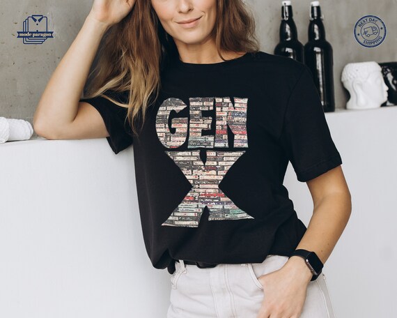 Gen-X Shirt, Retro Proud Member Your Feelings Generation Sweatshirt, 80s Birthday Hoodie,Concert Tee, Generation X TShirt,80s Rock Cassettes