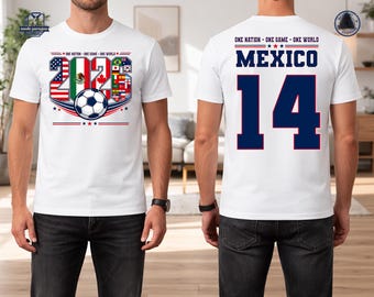 Soccer Sports Fan Tshirt With Country Name And Number, World Game Day Sweatshirt