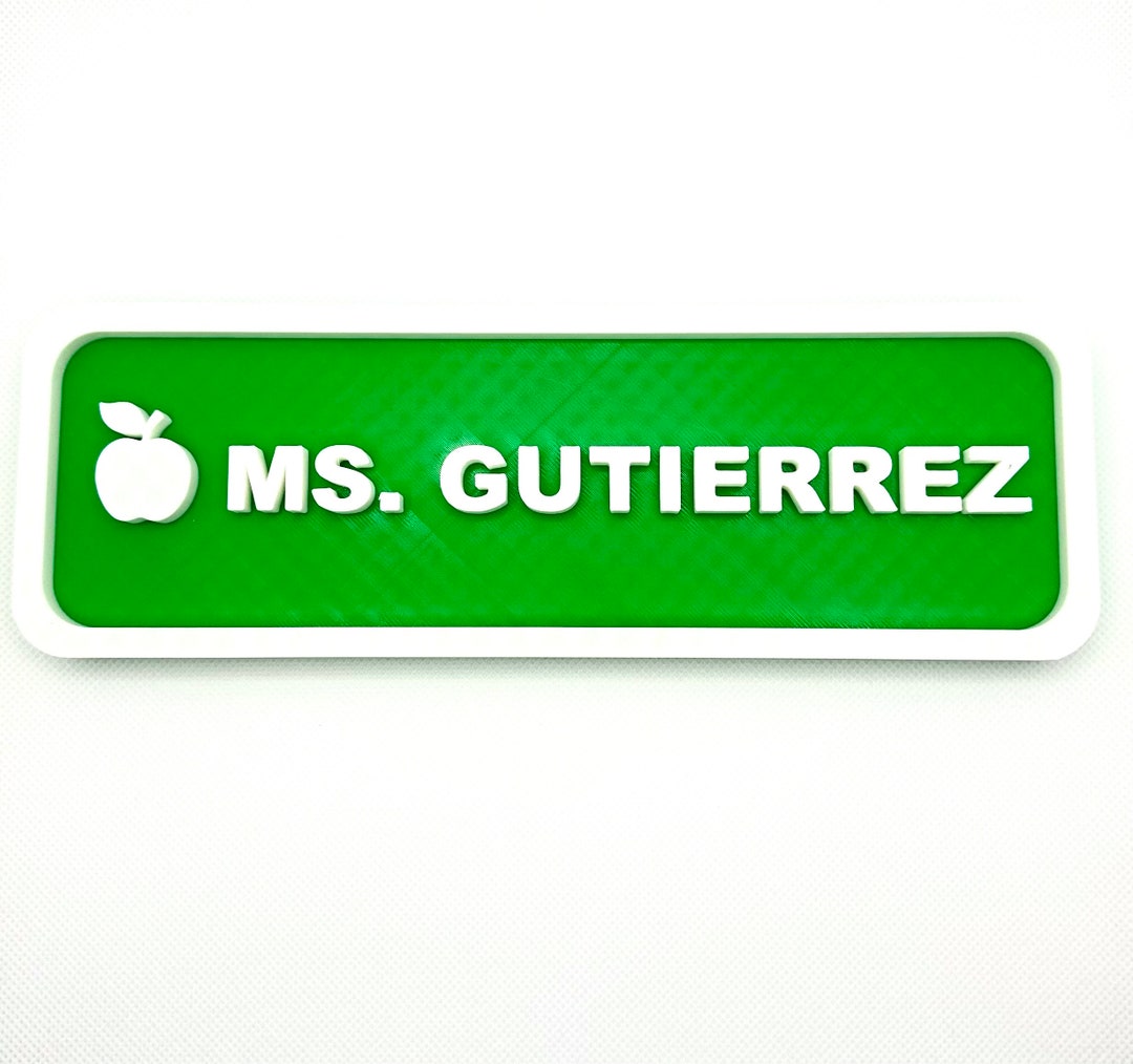 Personalized Name Plates for Desk or Office Etsy