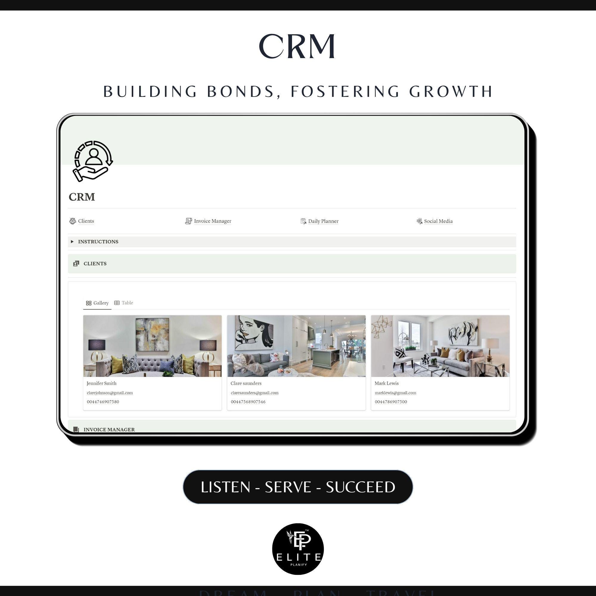 Notion Business & Life Planner Template | Sage Green Digital Planner ...