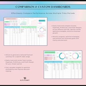 Small Business Bookkeeping Google Sheets | Income & Expense Tracker Spreadsheet | Bookkeeping Template afbeelding 9