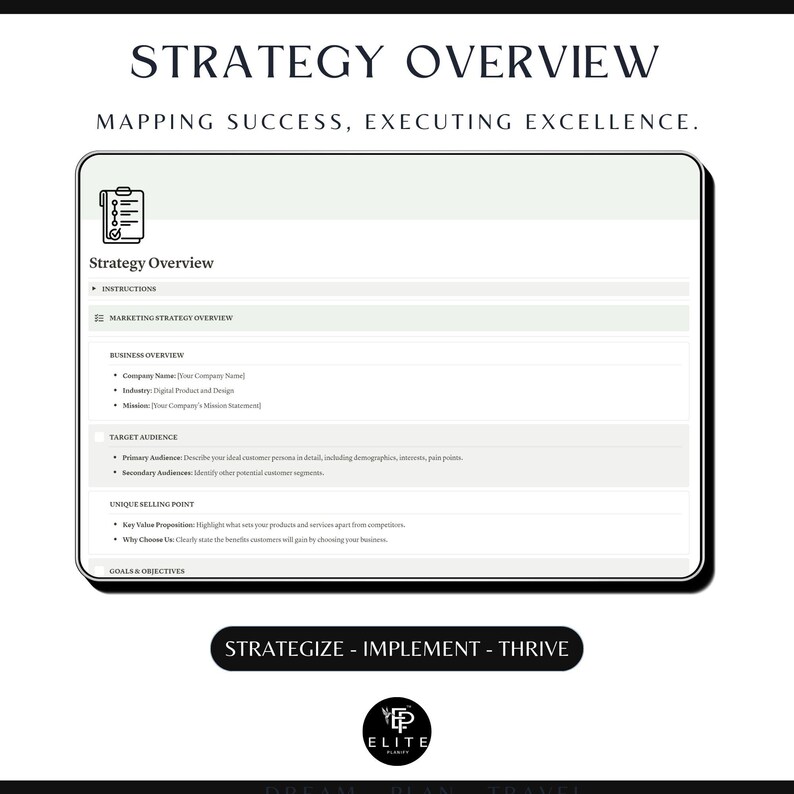 Notion Business Planner Template | Sage Green Edition | Ultimate ...