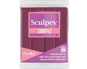 Sculpey Souffle Cabernet 48gm Bar