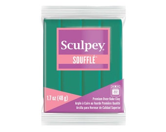 Sculpey Souffle Jade 48gm Bar