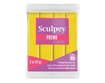 Sculpey Premo Cadmium Yellow Hue 57gm Bar