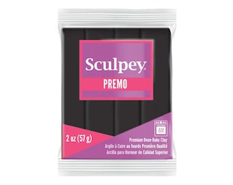 Sculpey Premo Black 57gm Bar