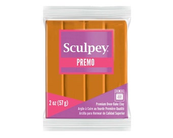 Sculpey Premo Burnt Orange 57gm Bar