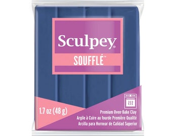 Sculpey Souffle Midnight Blue 48gm Bar