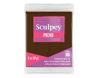 Sculpey Premo Burnt Umber 57gm Bar