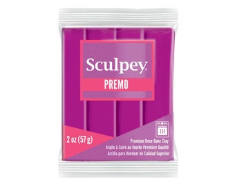 Sculpey Premo Fuchsia 57gm Bar