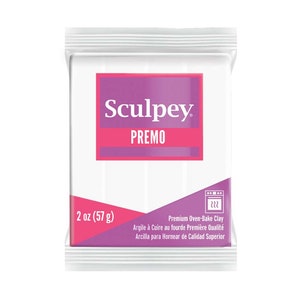 Sculpey Premo White 57gm Bar image 1