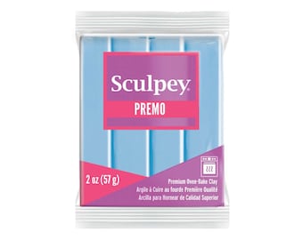 Sculpey Premo Pale Blue 57gm Bar