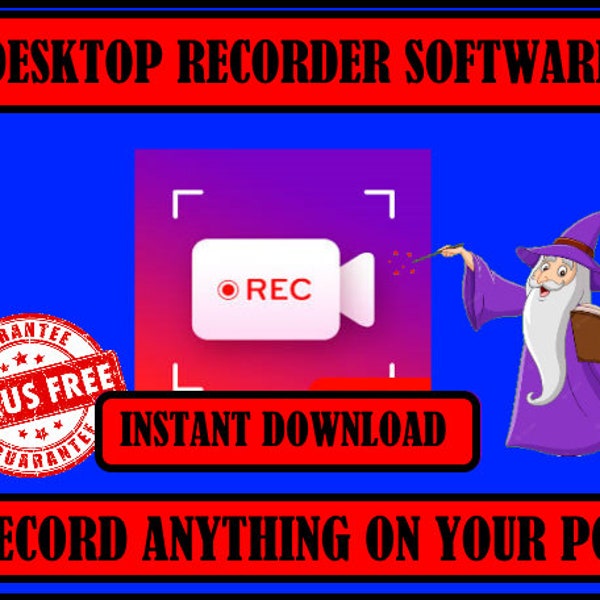 Desktop recorder software , record videos on PC , simple to use and highly functional