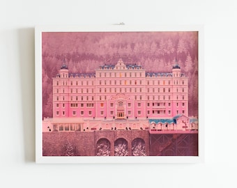 Grand Budapest Hotel Poster Foto Print Home Decor Art