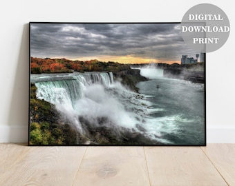 Niagara Falls Digital Download Poster Instant Download Print