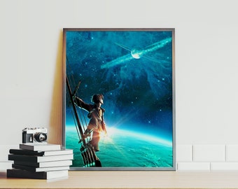 Póster de El Planeta del Tesoro, impresión fotográfica gráfica, decoración del hogar, arte