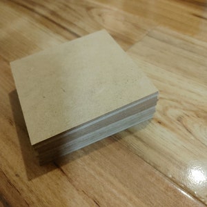 10 Pack of &quot;4x4&quot; MDF Panels