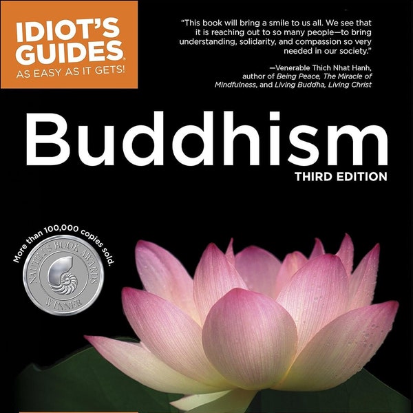 Idiot's Guides: Buddhism, 3rd Edition, Learn Buddah, Spiritual, Manifestation, Prayer, Good Fortune, Religious