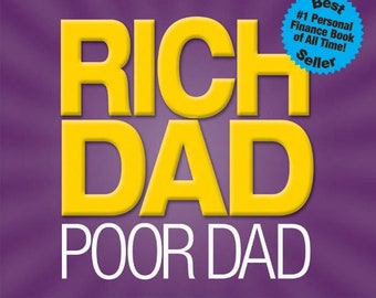 Rich Dad Poor Dad by Robert Kiyosaki, Financial Planning Motivational, Investing, Self help, Money Get Rich Guide Digital Download PDF EPUB