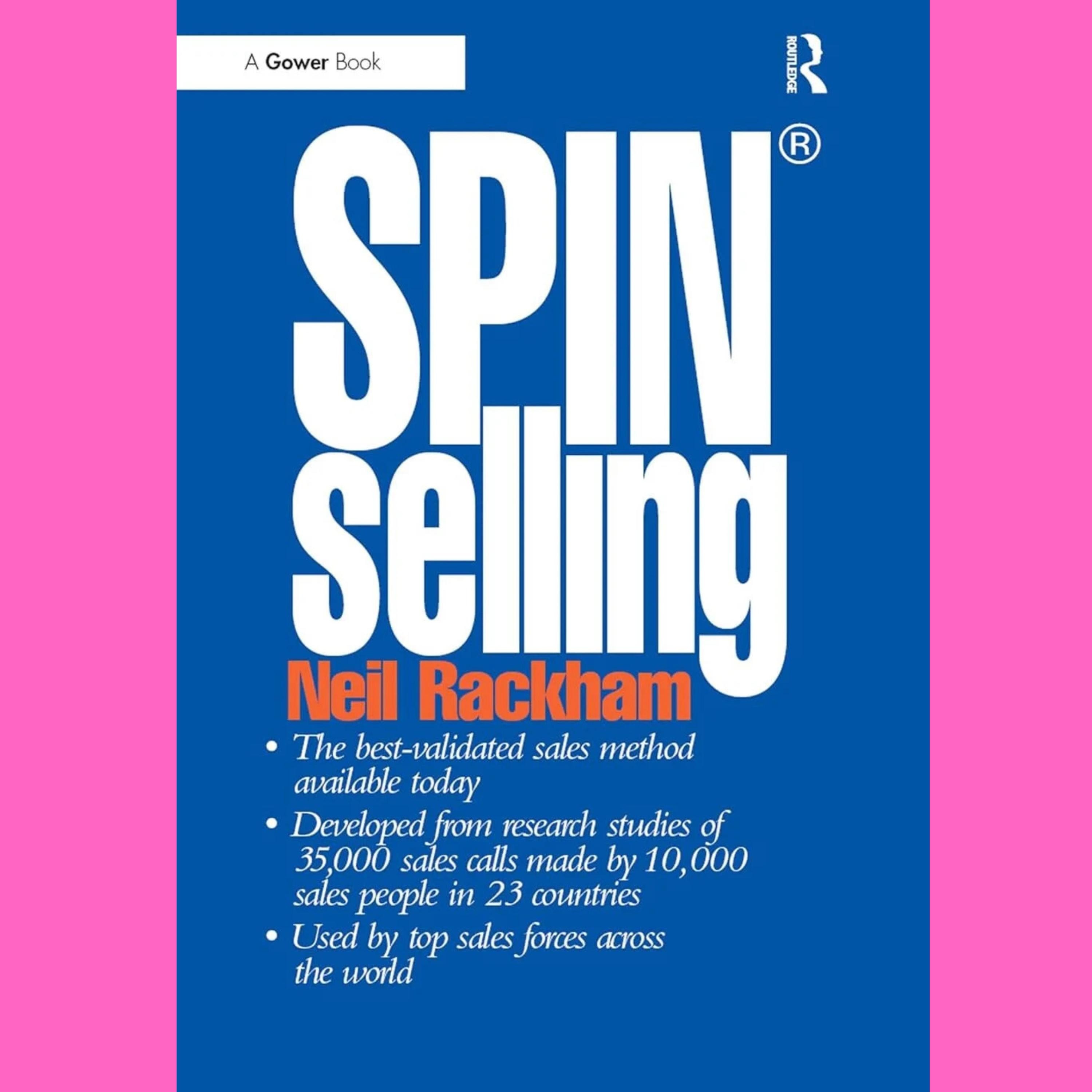 SPIN® Selling 1st Edition, How to Ba a Success in Sales - Digital Download Book - Business Tips For Sales Success - Self Improvement - Guide