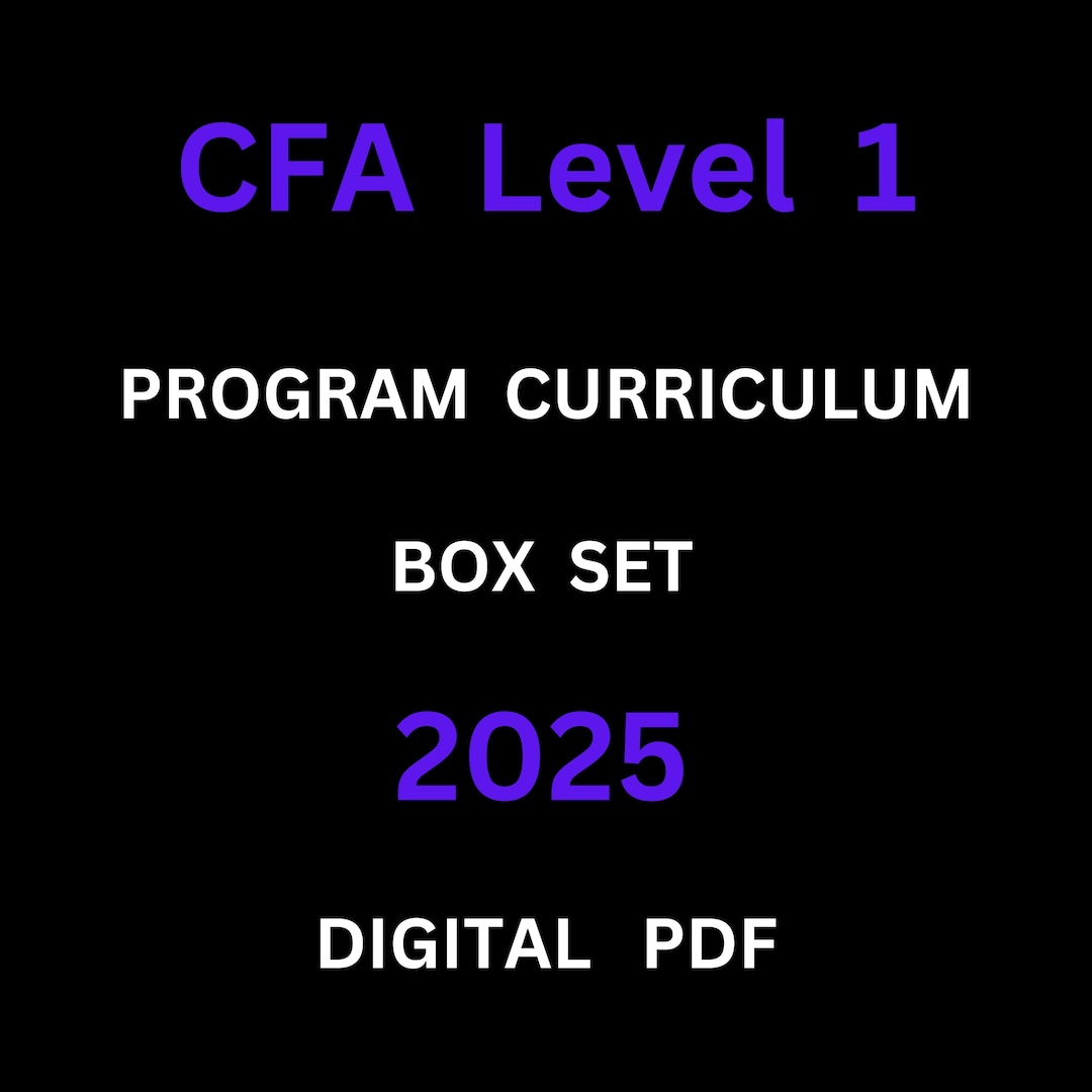 Amazon.co.jp: 2025 CFA SchweserNotes Level 1 1-4&Qシート